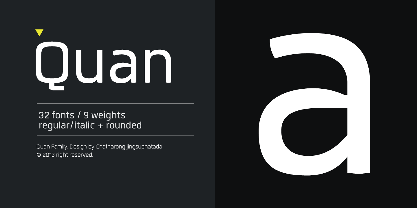 Quan: download for free and install for your website or Photoshop.